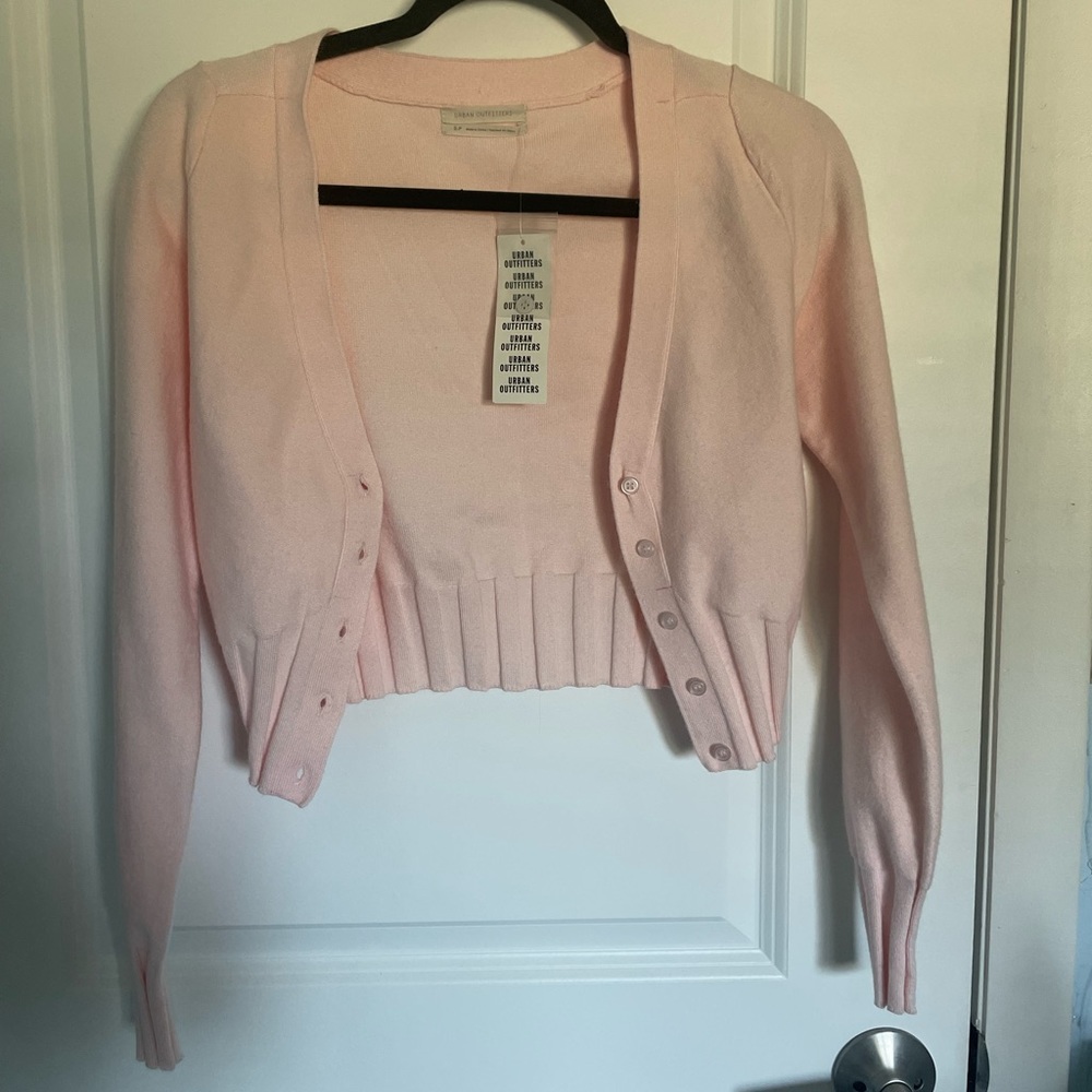 Urban outfitters Light pink cardigan